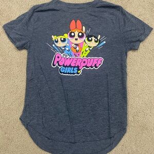 Cartoon Network Powerpuff Girls Charcoal Tee